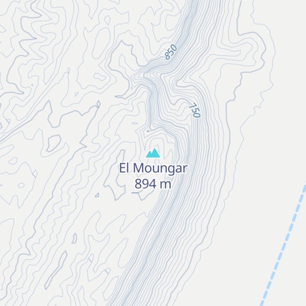 Map of El Moungar