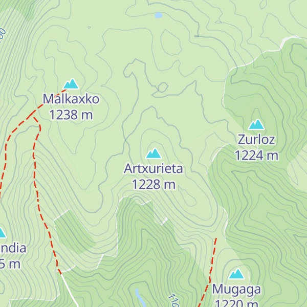 Map of Artxurieta