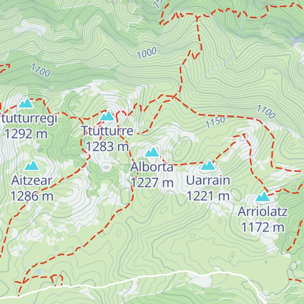 Map of Alborta