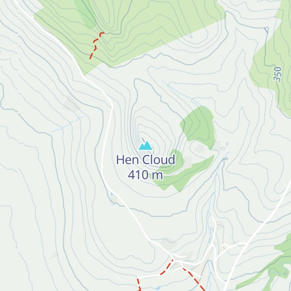 Map of Hen Cloud