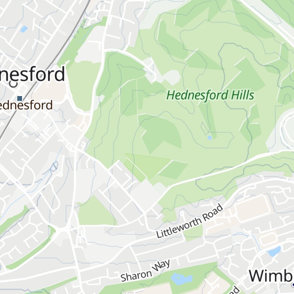 Map of Cockpit Hill