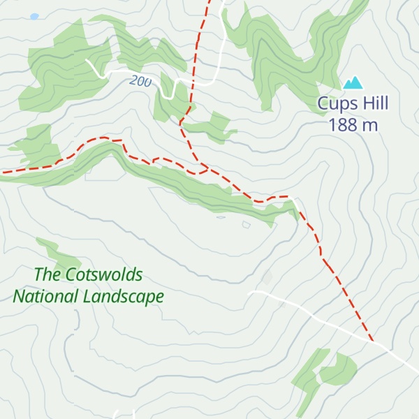 Map of Langley Hill