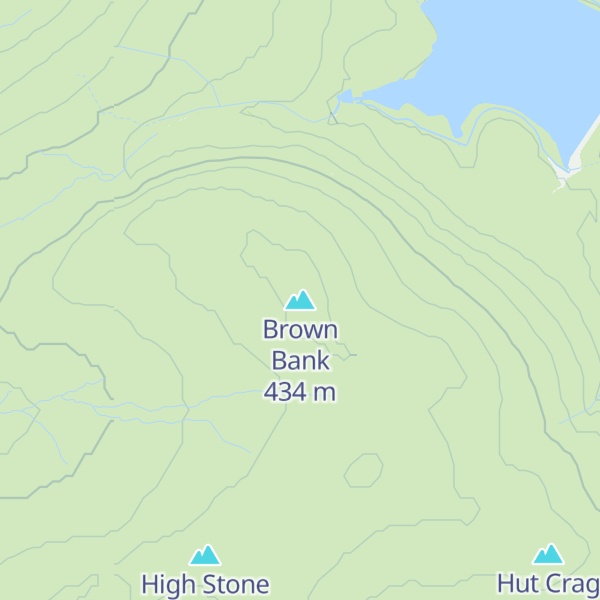 Map of Brown Bank