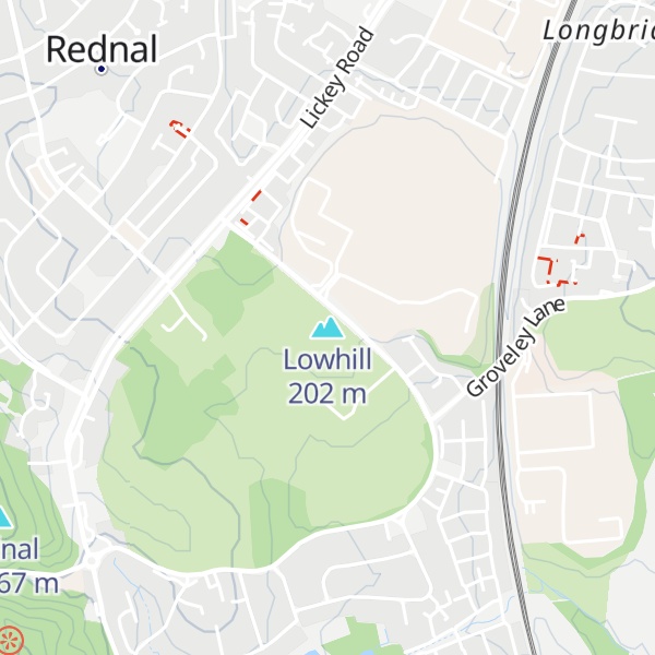 Map of Lowhill