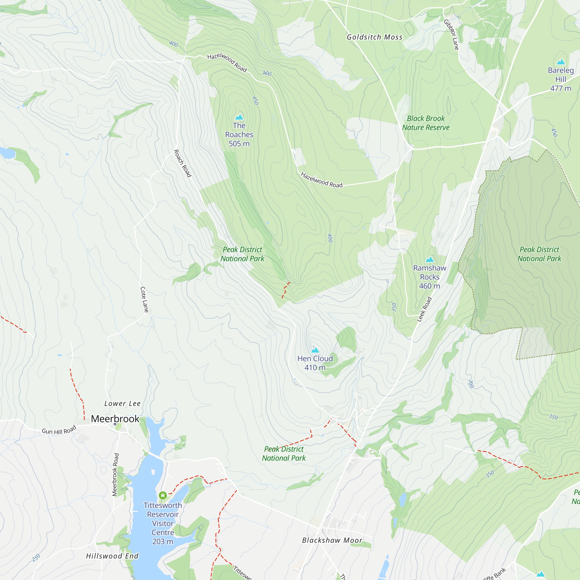 Don Whillans Memorial Hut map