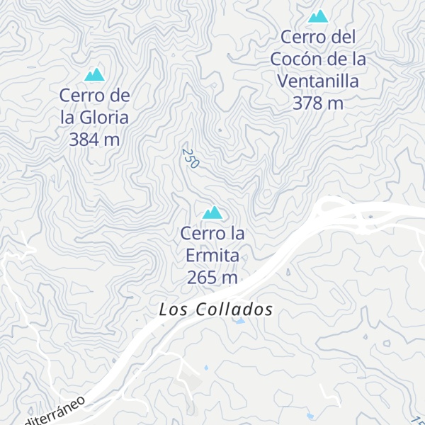 Map of Cerro la Ermita