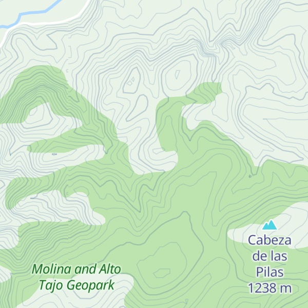 Map of Cerrillo Blanco