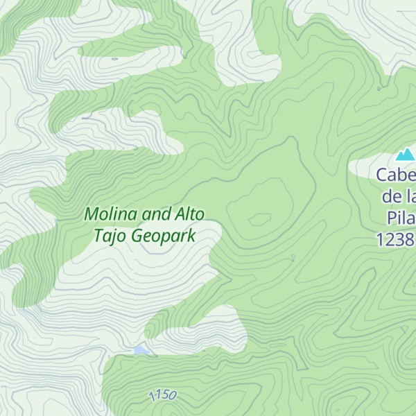 Map of Peña Bermeja