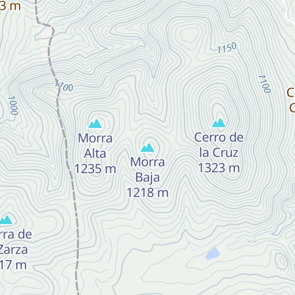 Map of Morra Baja