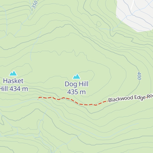 Map of Dog Hill
