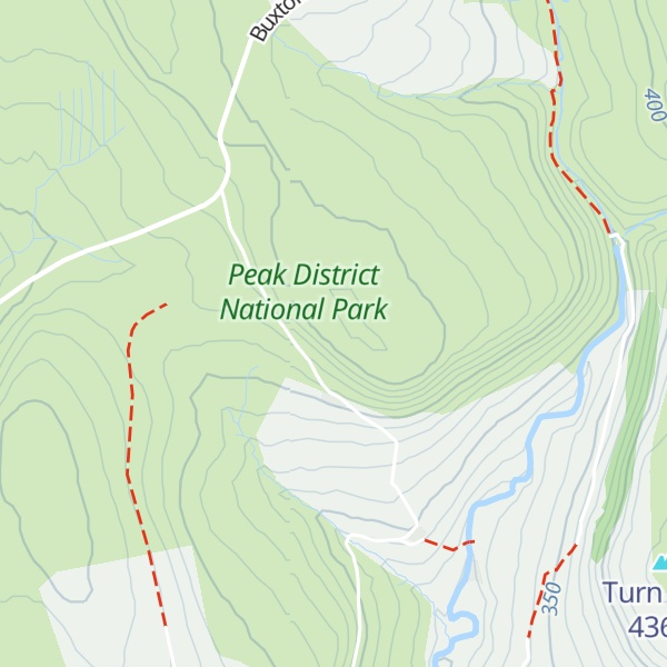 Map of Cut-Thorn Hill