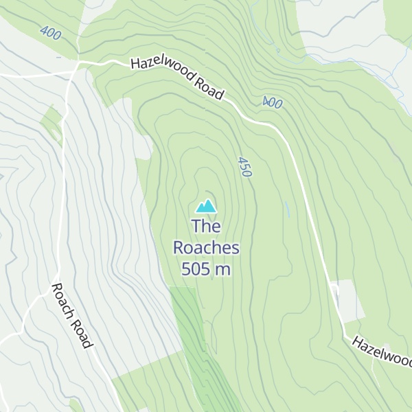 Map of The Roaches