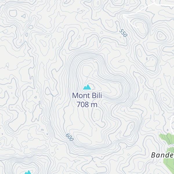 Map of Mont Bili