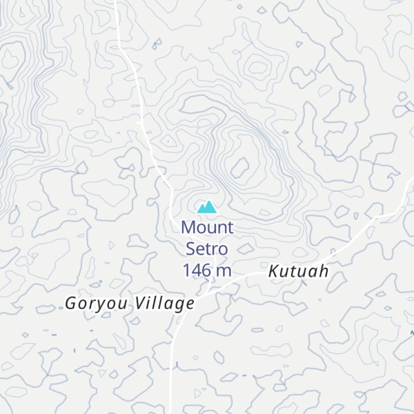 Map of Mount Setro
