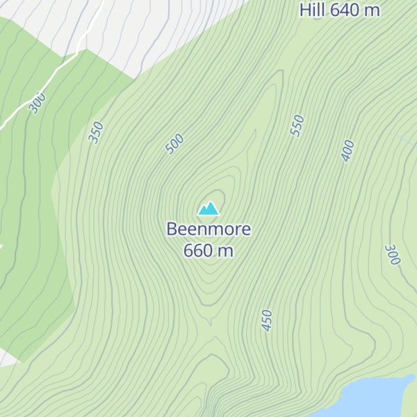Map of Beenmore