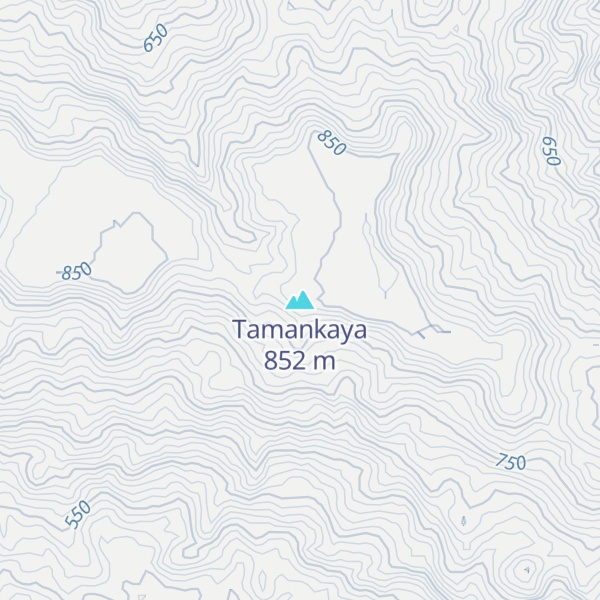 Map of Tamankaya
