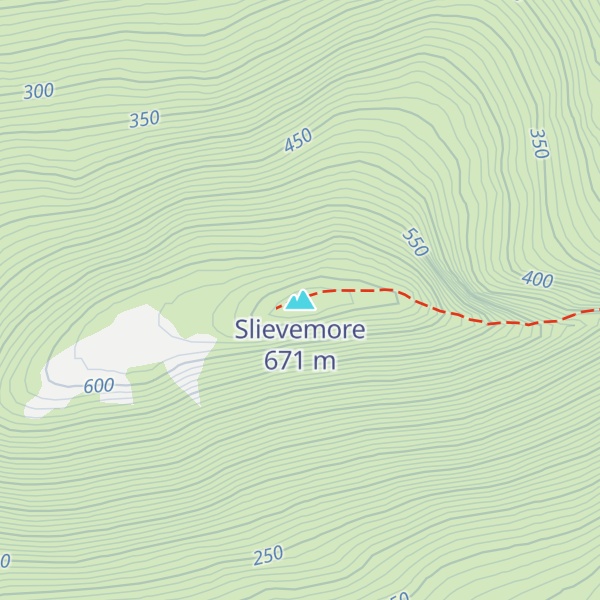 Map of Slievemore