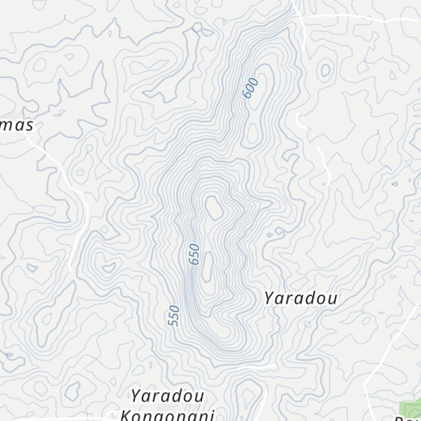 Map of Mont Kongo Nani