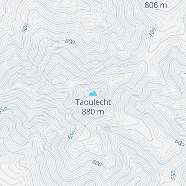 Map of Taoulecht