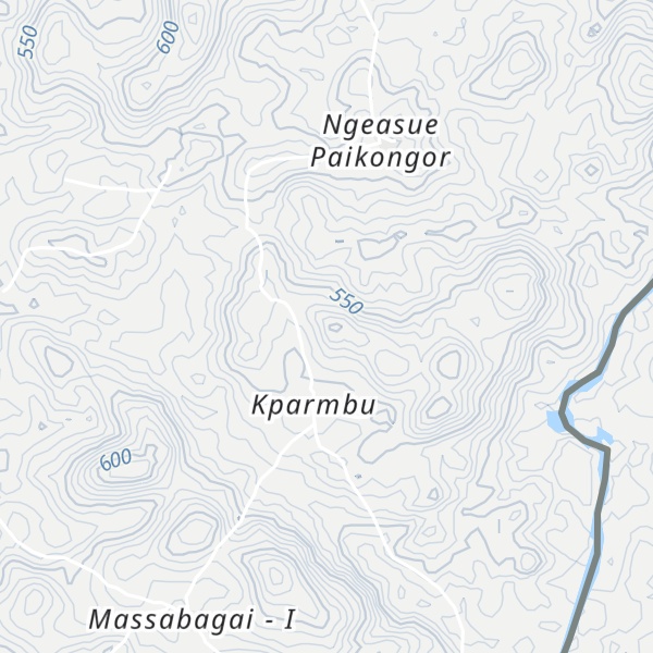 Map of Pomini Mountain