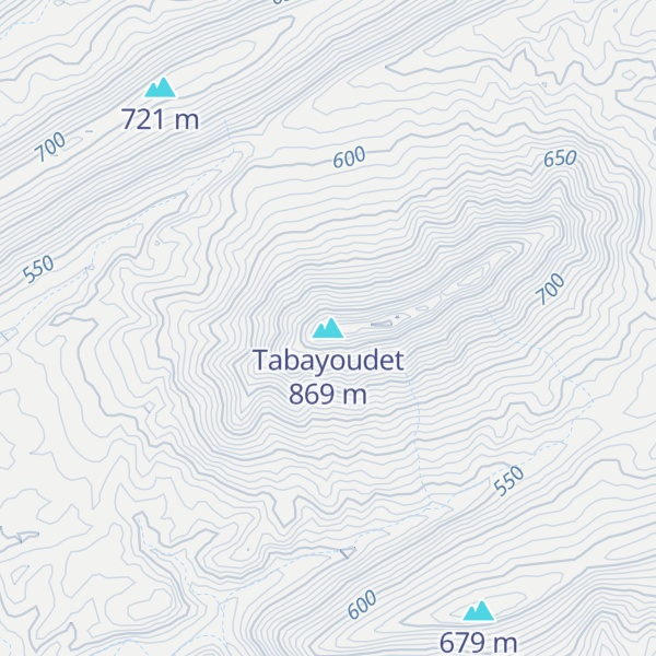 Map of Tabayoudet