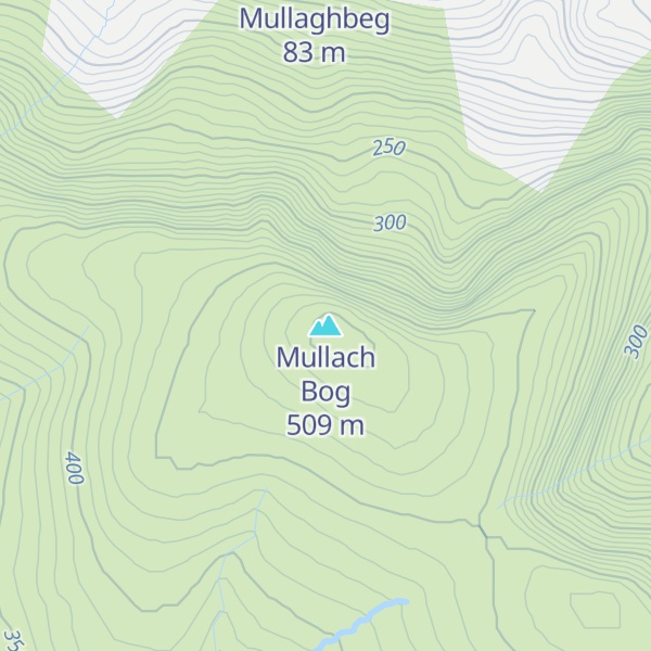 Map of Mullach Bog
