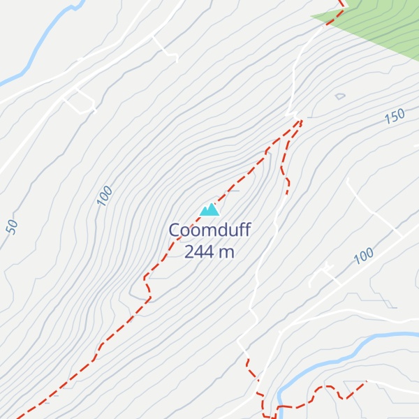 Map of Coomduff