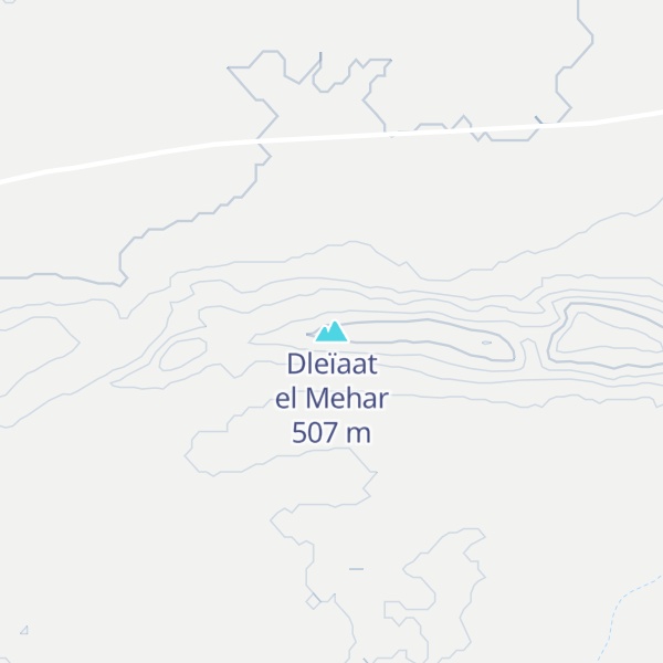 Map of Dleïaat el Mehar