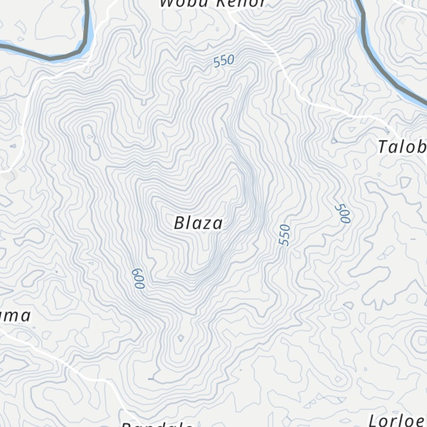 Map of Takono Mountain