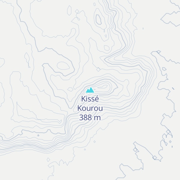 Map of Kissé Kourou