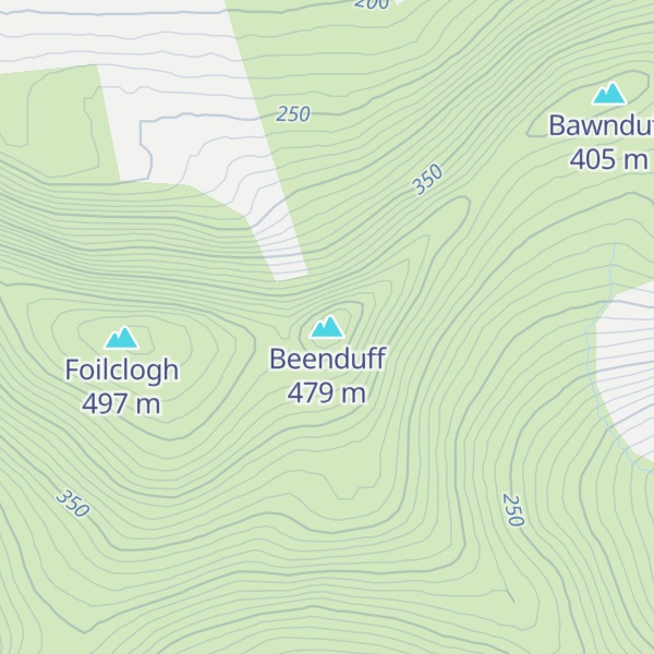 Map of Beenduff