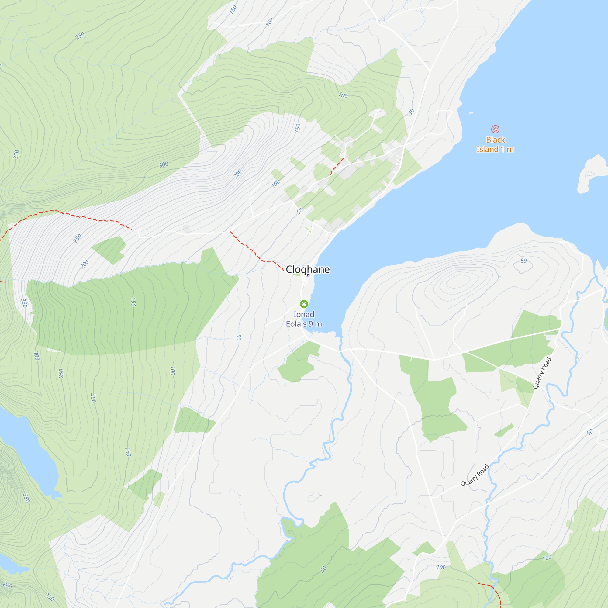 Ionad Eolais map