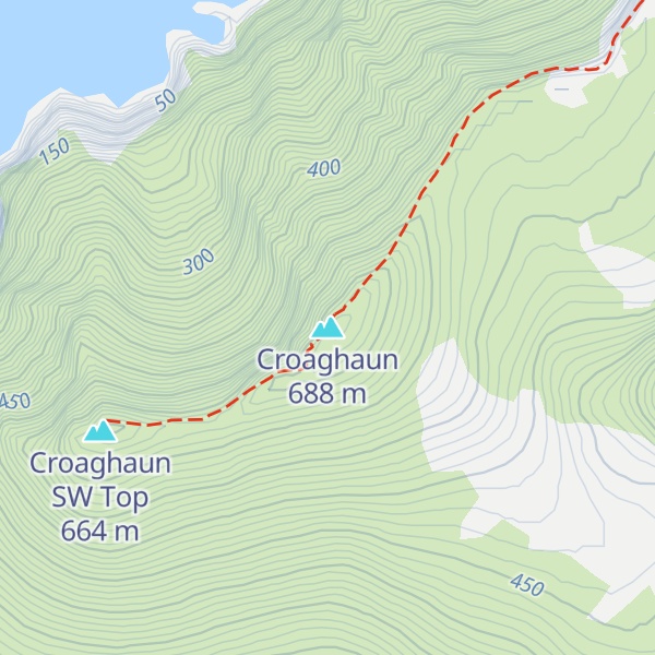 Map of Croaghaun
