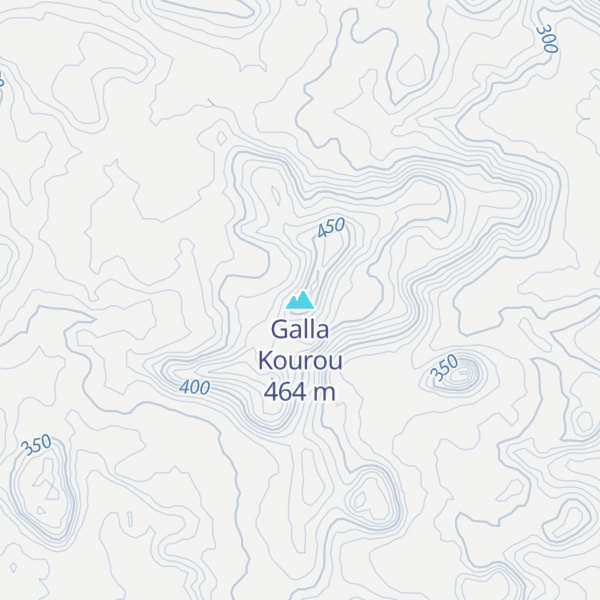 Map of Galla Kourou