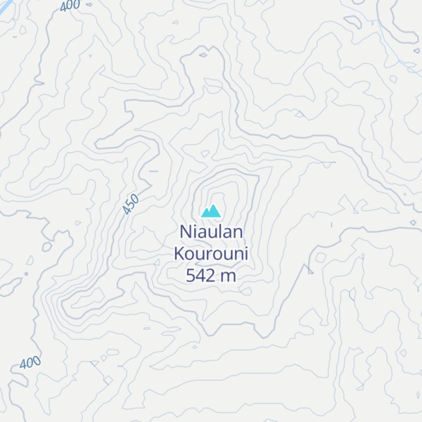 Map of Niaulan Kourouni