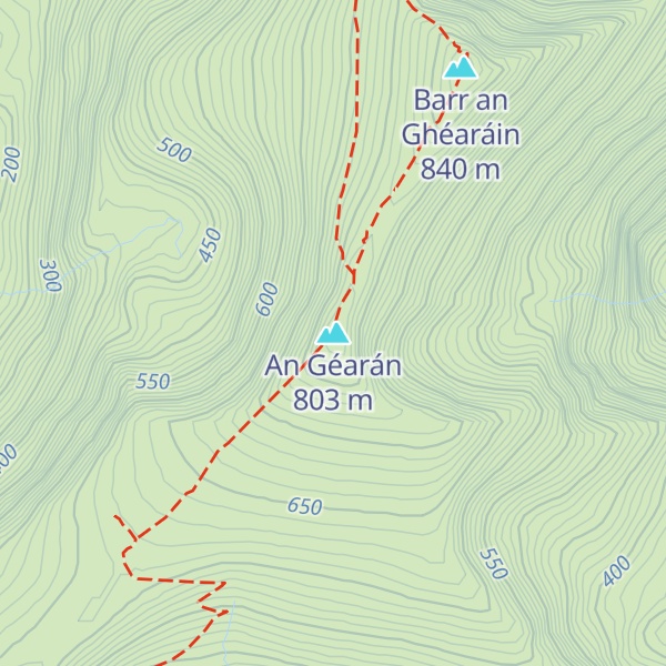 Map of An Géarán