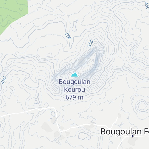 Map of Bougoulan Kourou
