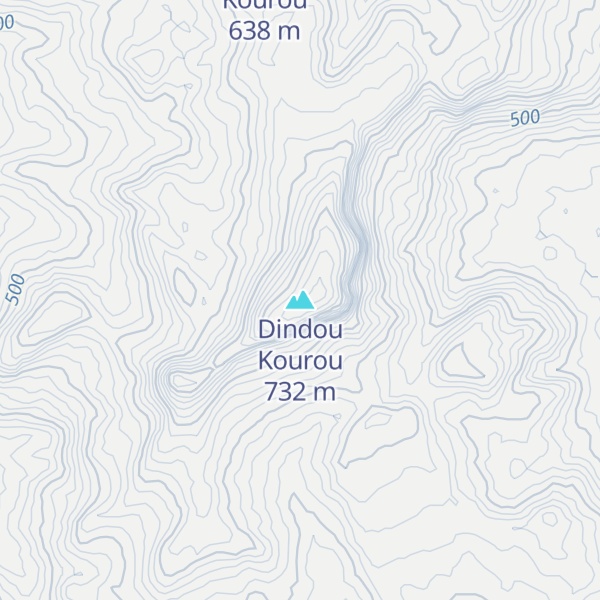Map of Dindou Kourou