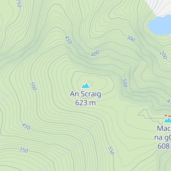 Map of An Scraig