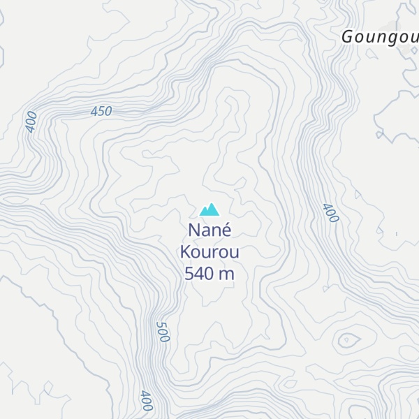 Map of Nané Kourou