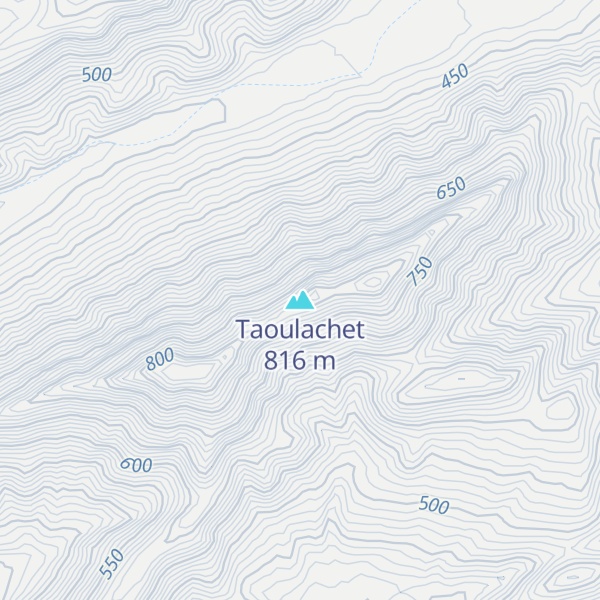 Map of Taoulachet