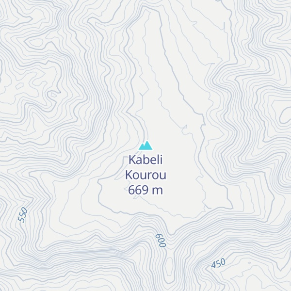 Map of Kabeli Kourou