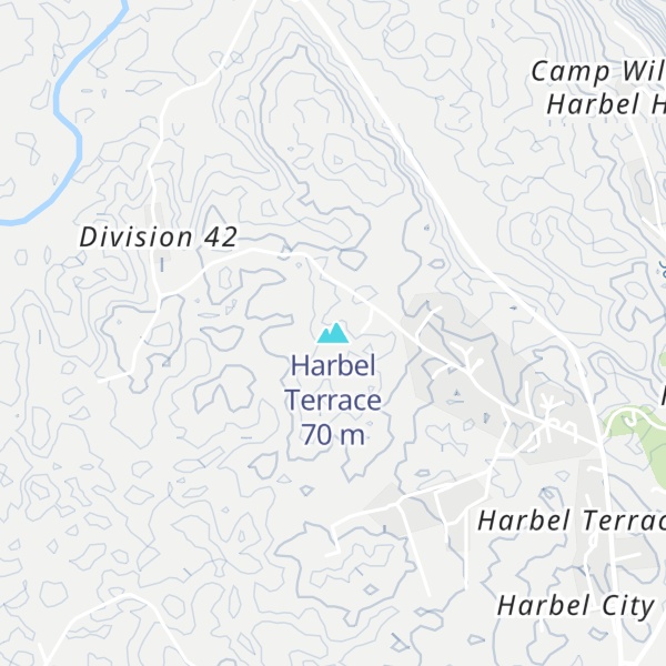Map of Harbel Terrace