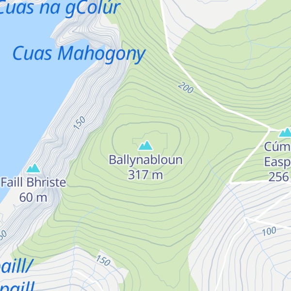 Map of Ballynabloun
