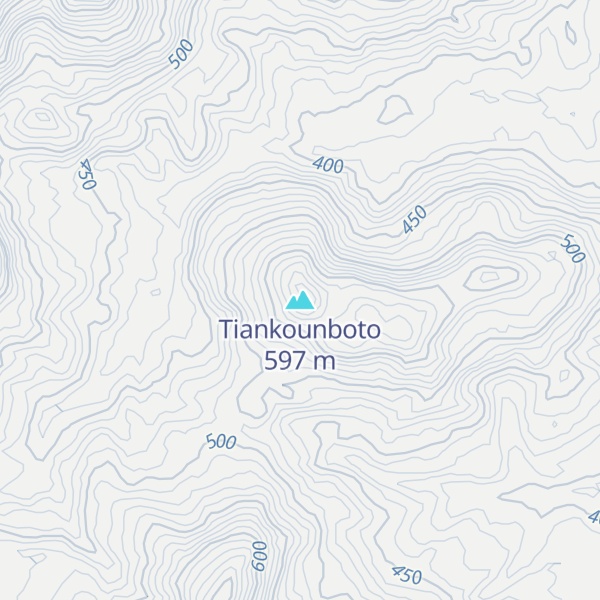 Map of Tiankounboto