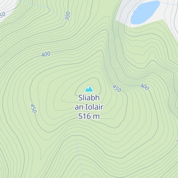 Map of Sliabh an Iolair