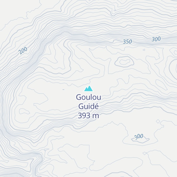 Map of Goulou Guidé