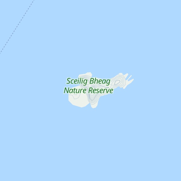 Map of Sceilig Bheag