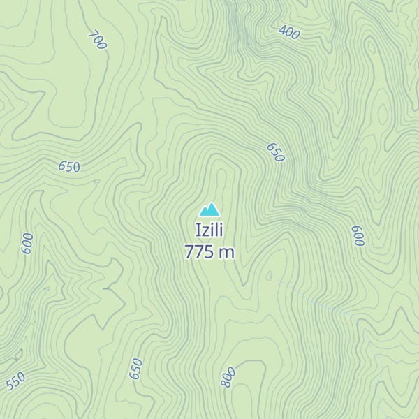 Map of Izili