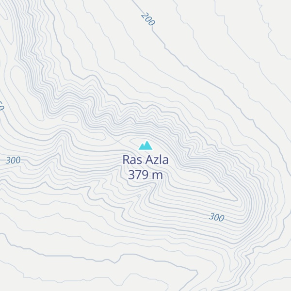 Map of Ras Azla